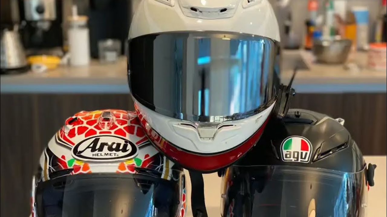 頂級頭盔品牌怎麽選？SHOEI、ARAI、AGV各有什麽特色？︱姜大濕