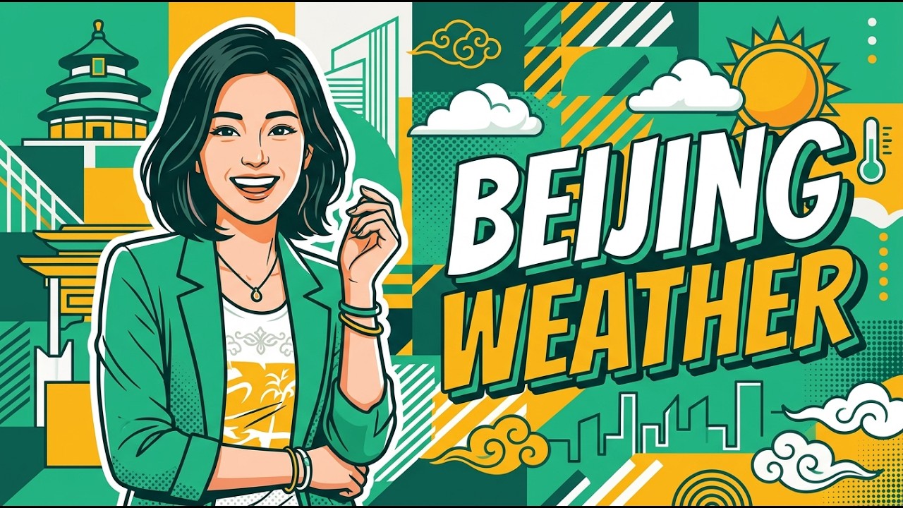 How to Talk About Weather in Chinese — Beijing Edition | Easy Chinese Conversation Podcast | HSK 1-2