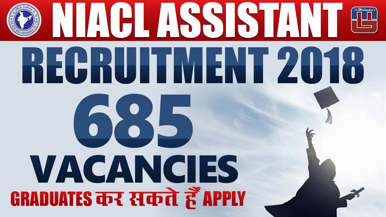 Breaking News | NIACL Assistant Recruitment 2018 | Notification Released