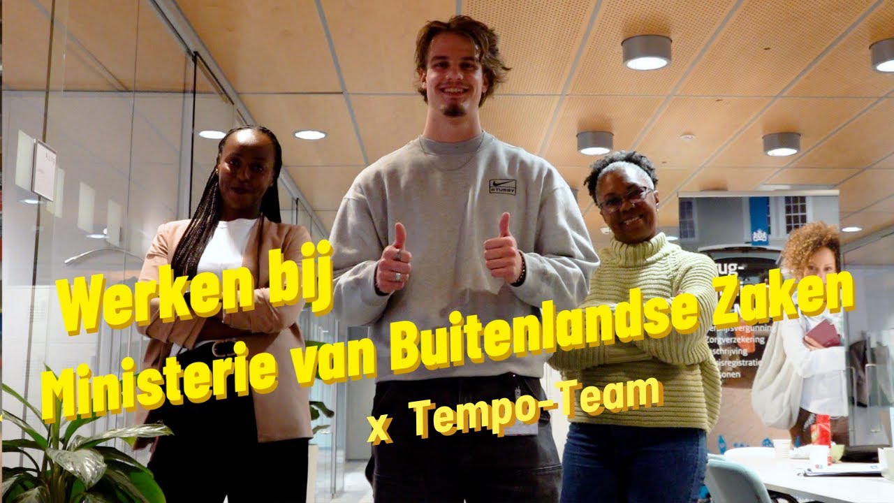 Werken bij Ministerie van Buitenlandse Zaken | Overheid | Tempo-Team