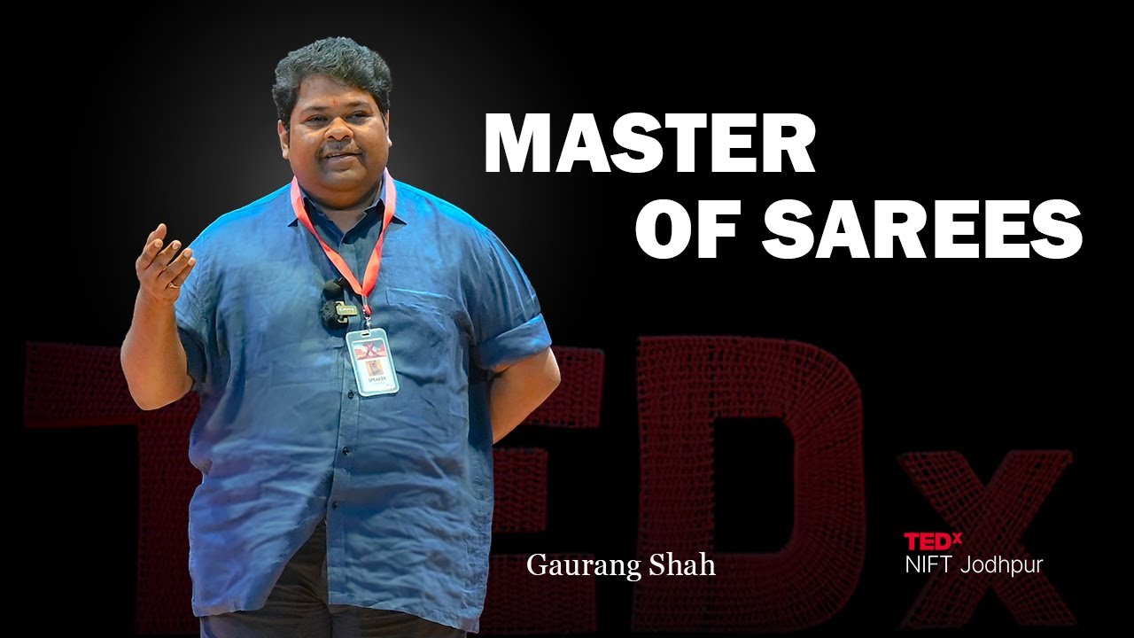 The Man Who Gave a New Life to India's Traditional Textiles | Gaurang Shah | TEDxNIFT Jodhpur