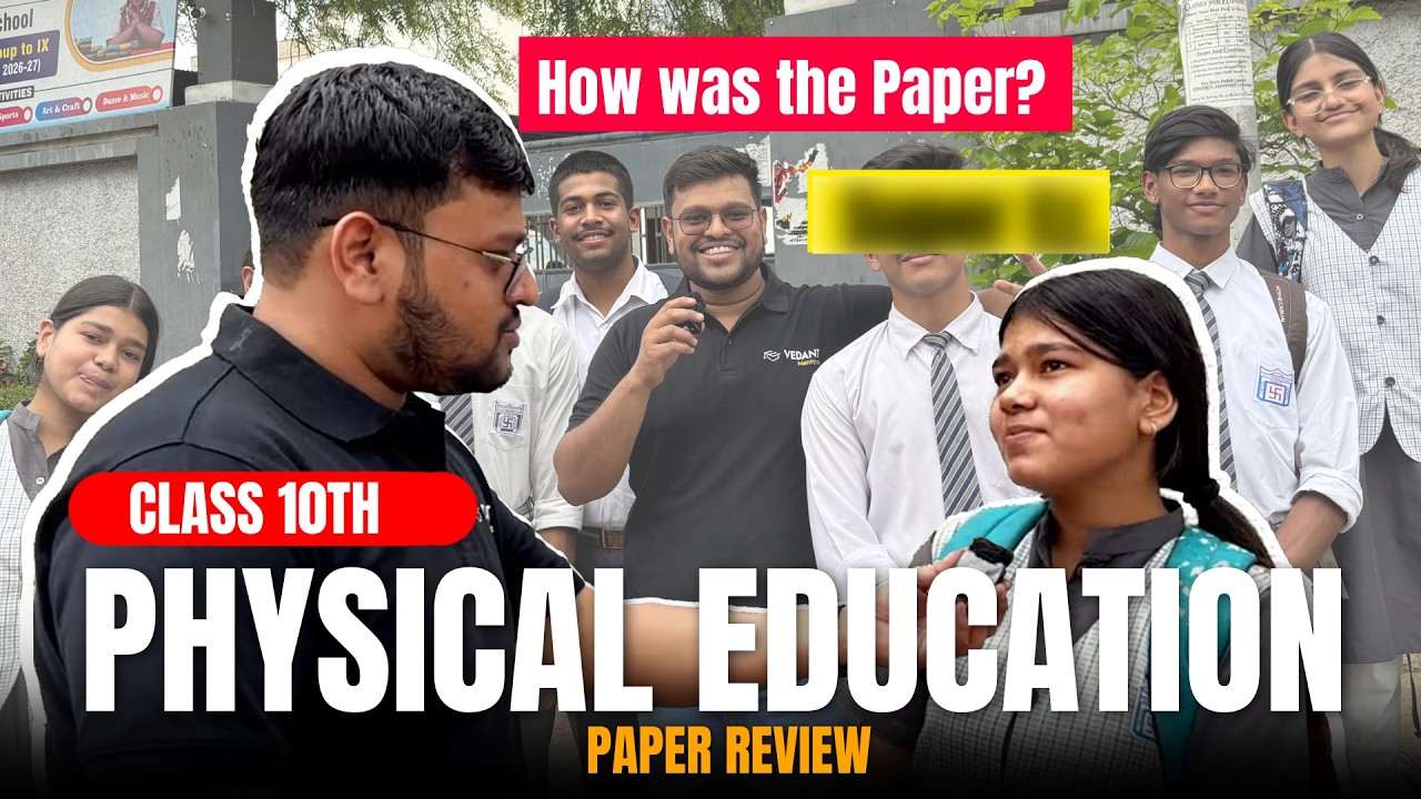 ICSE Class 10 Physical Education Paper Review 2026 🏃&zwj;♂️ | Student Reactions 😱 Easy 90+?