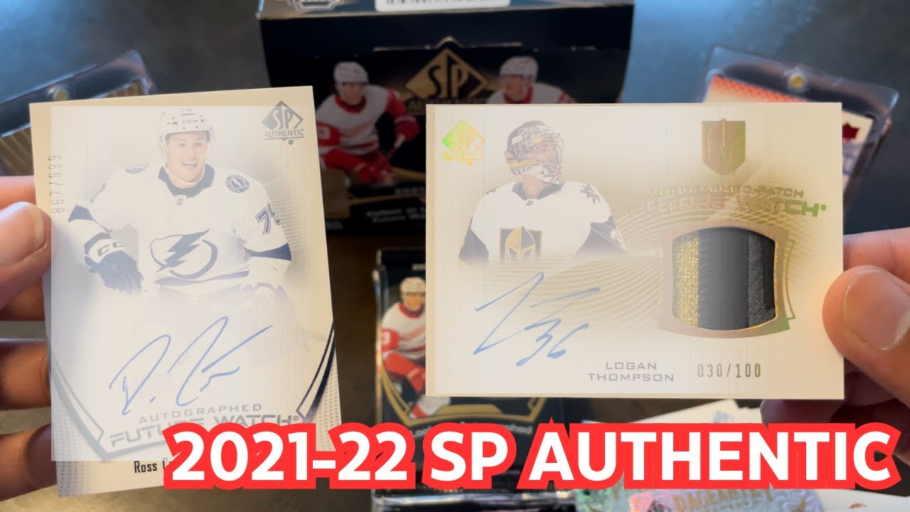 BEGINNER'S LUCK??? 2021-22 Upper Deck SP Authentic Hobby Box Break!