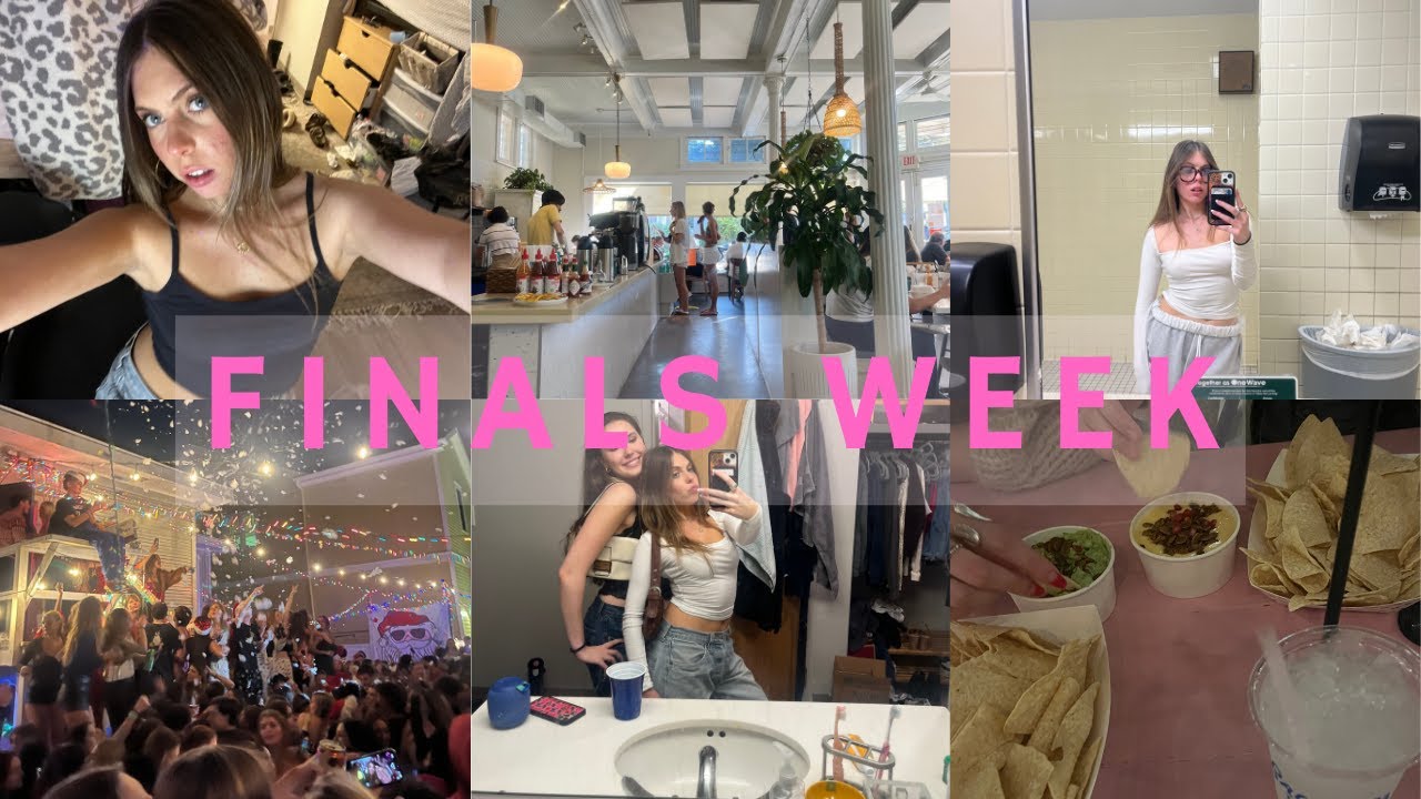 TULANE VLOG ★ last week of first semester, parties, and finals