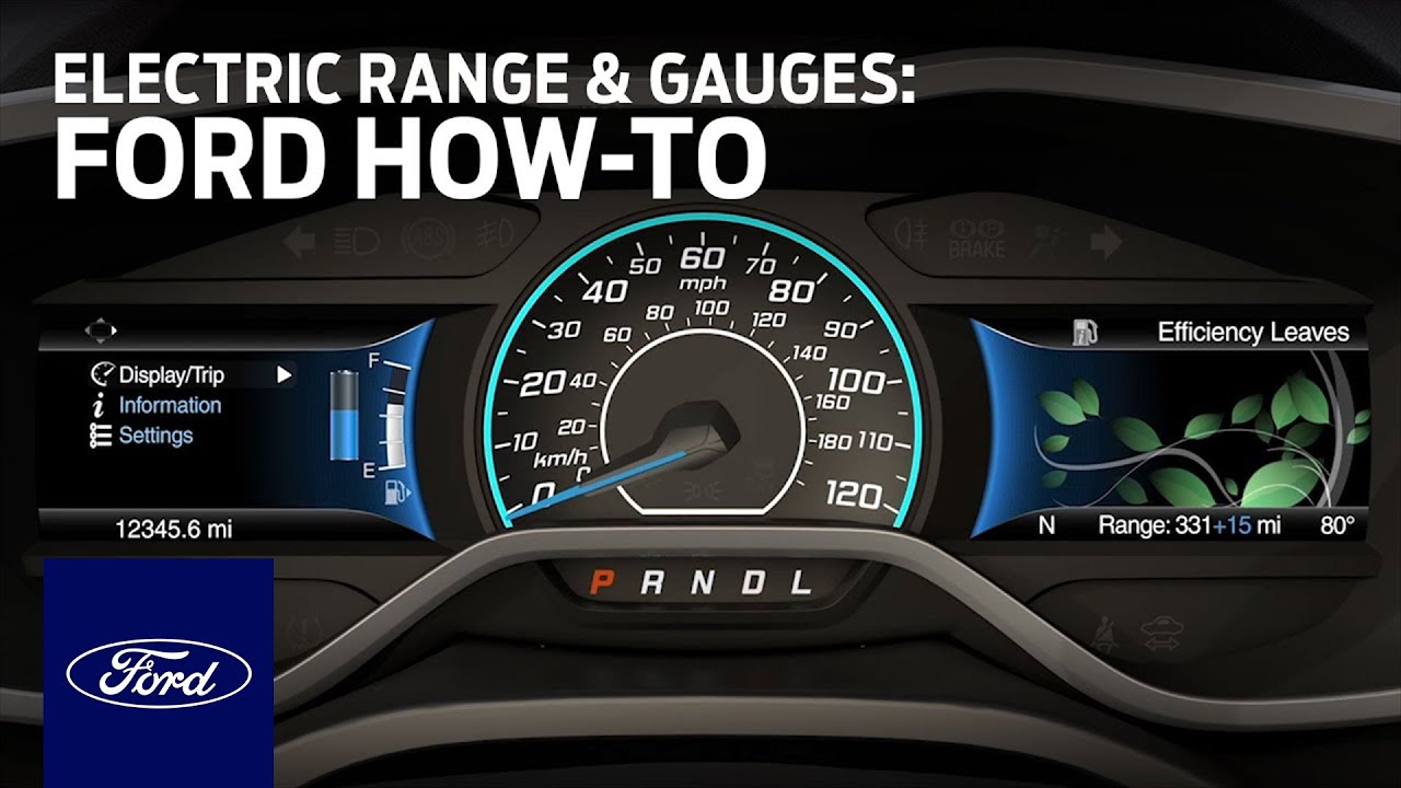 Electric Range and Reading the Gauges | Ford How-To | Ford