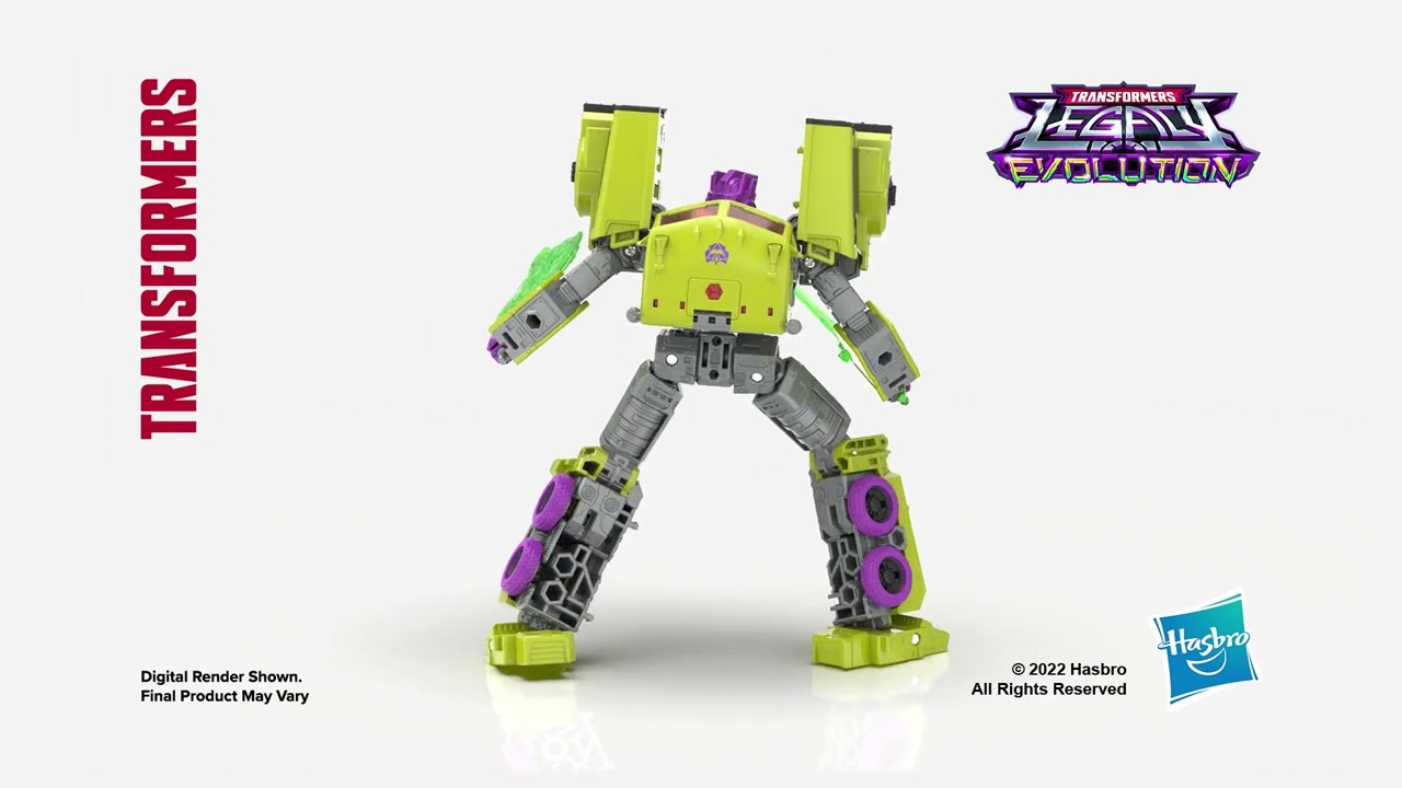 Transformers Legacy Evolution Toxitron Collection G2 Universe Toxitron (360&deg; official video)