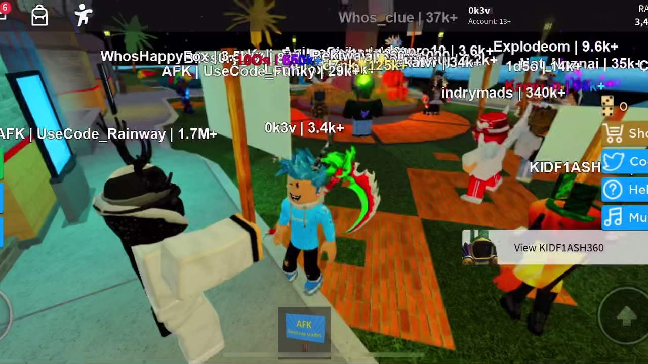 Seeing Rainway, and FunkySquadHD in a game.