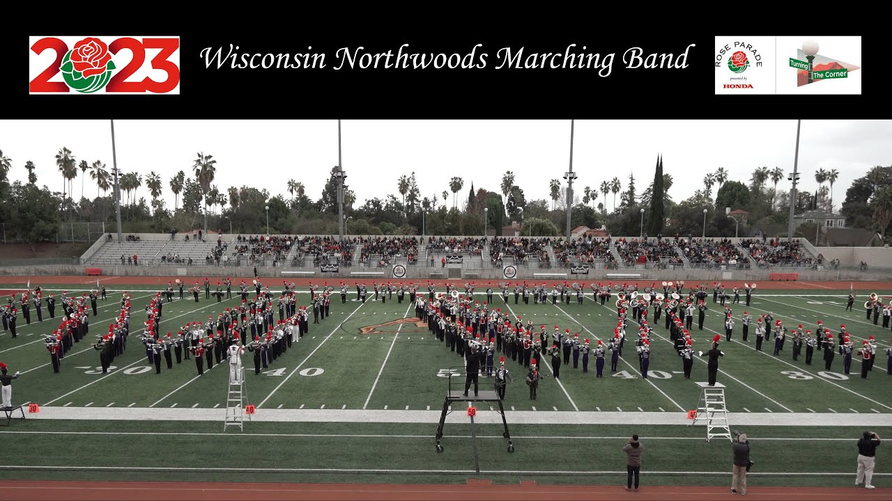 Wisconsin Northwoods Marching Band -  2023 Pasadena Bandfest