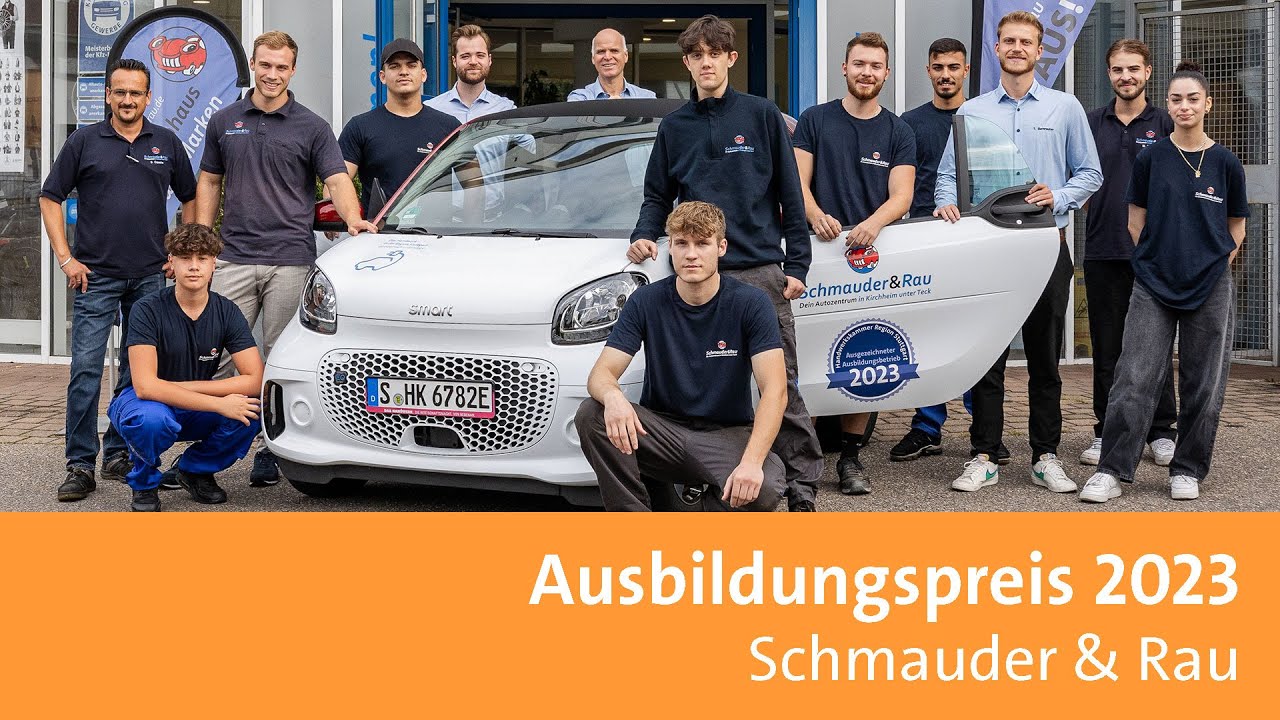 Ausbildungspreis 2023: Schmauder & Rau