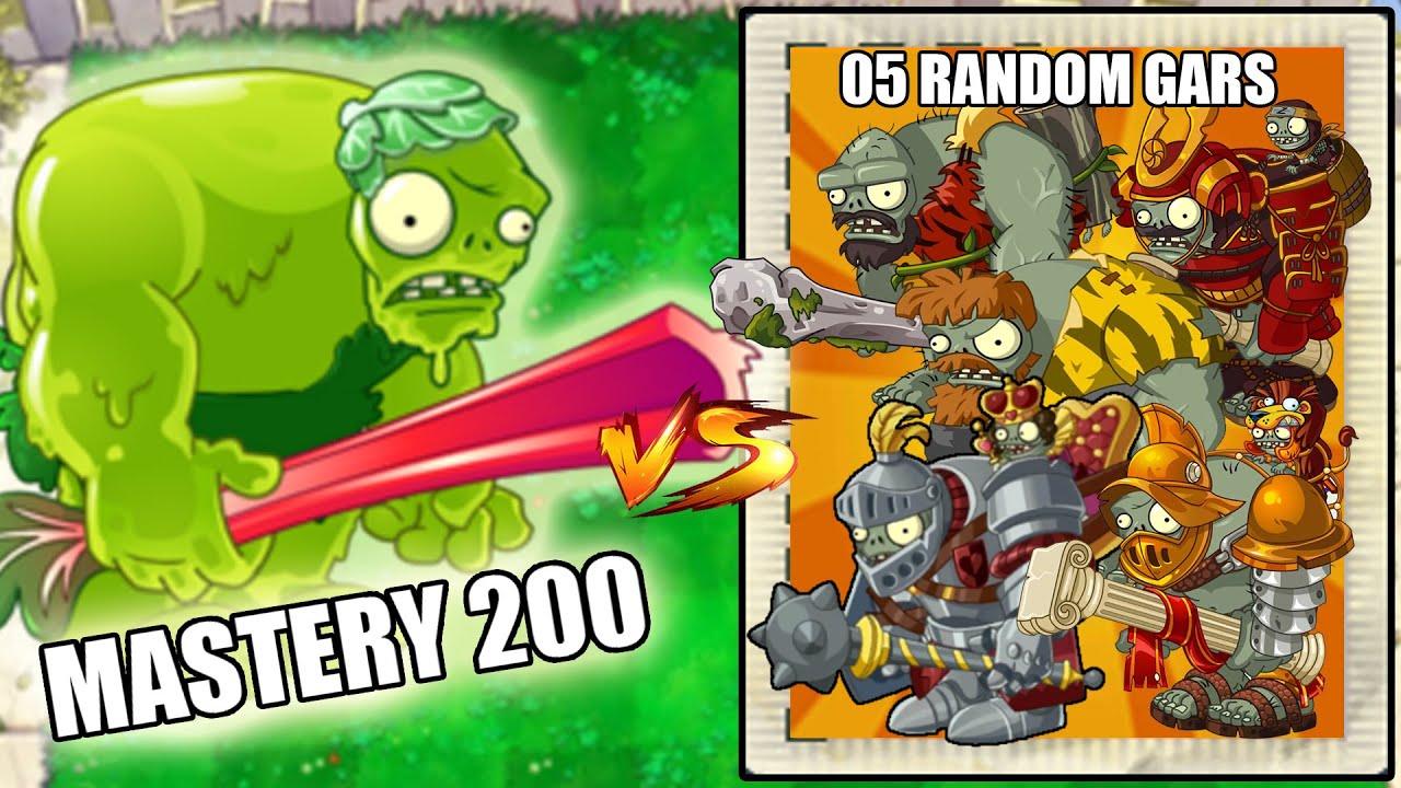 Plants Vs Zombies 2 | Who Will Win? | ZOMBOID (MASTERY 200) Gargantuar Vs 5 random Gargantuars | #47