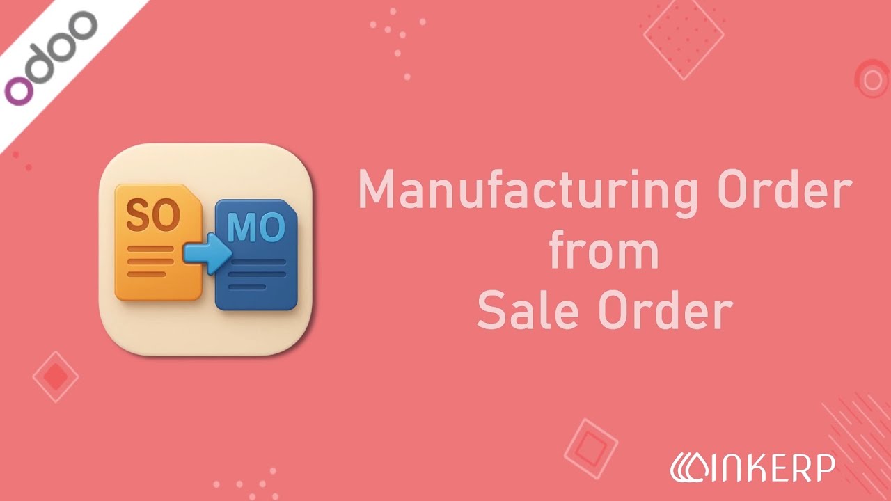 Manufacturing Order from Sale Order || INKERP