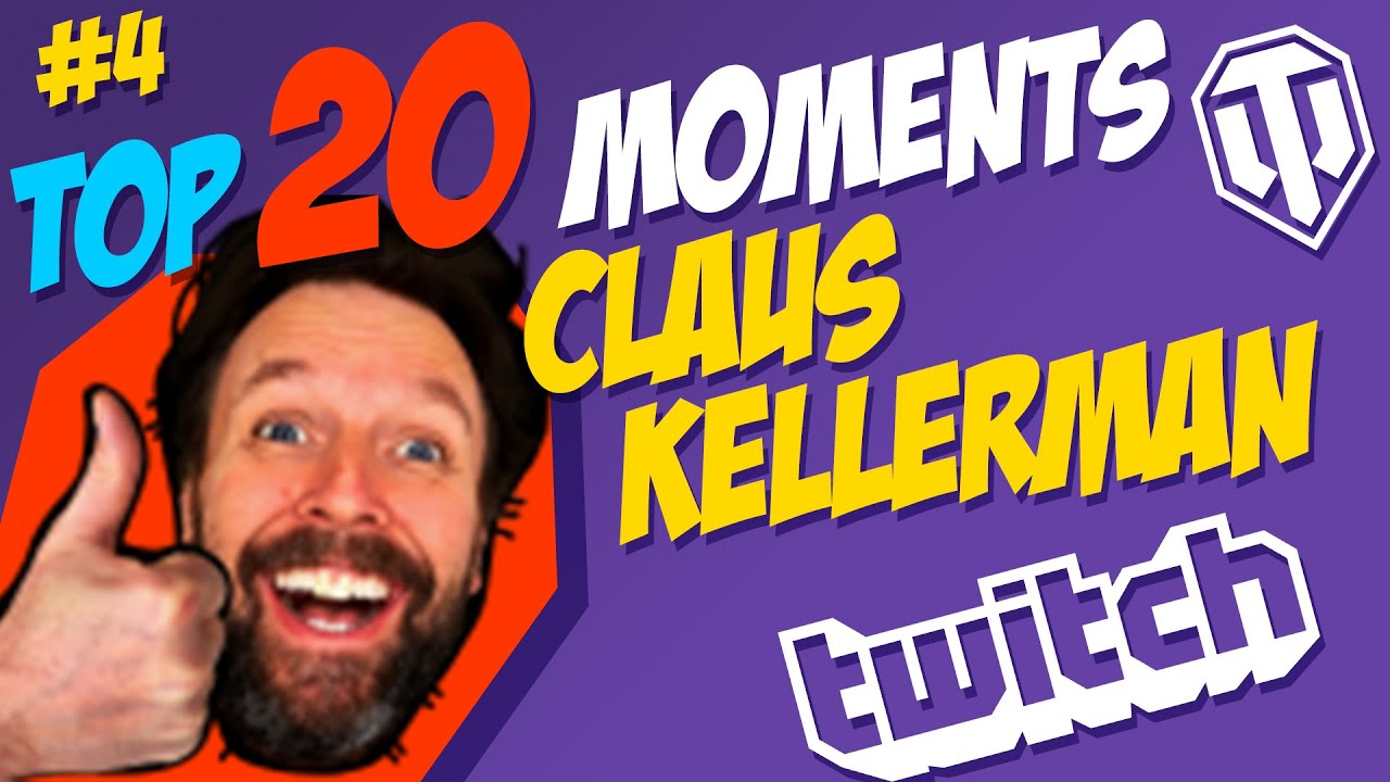 #4 Claus Kellerman TOP 20 Funny Moments | World of Tanks