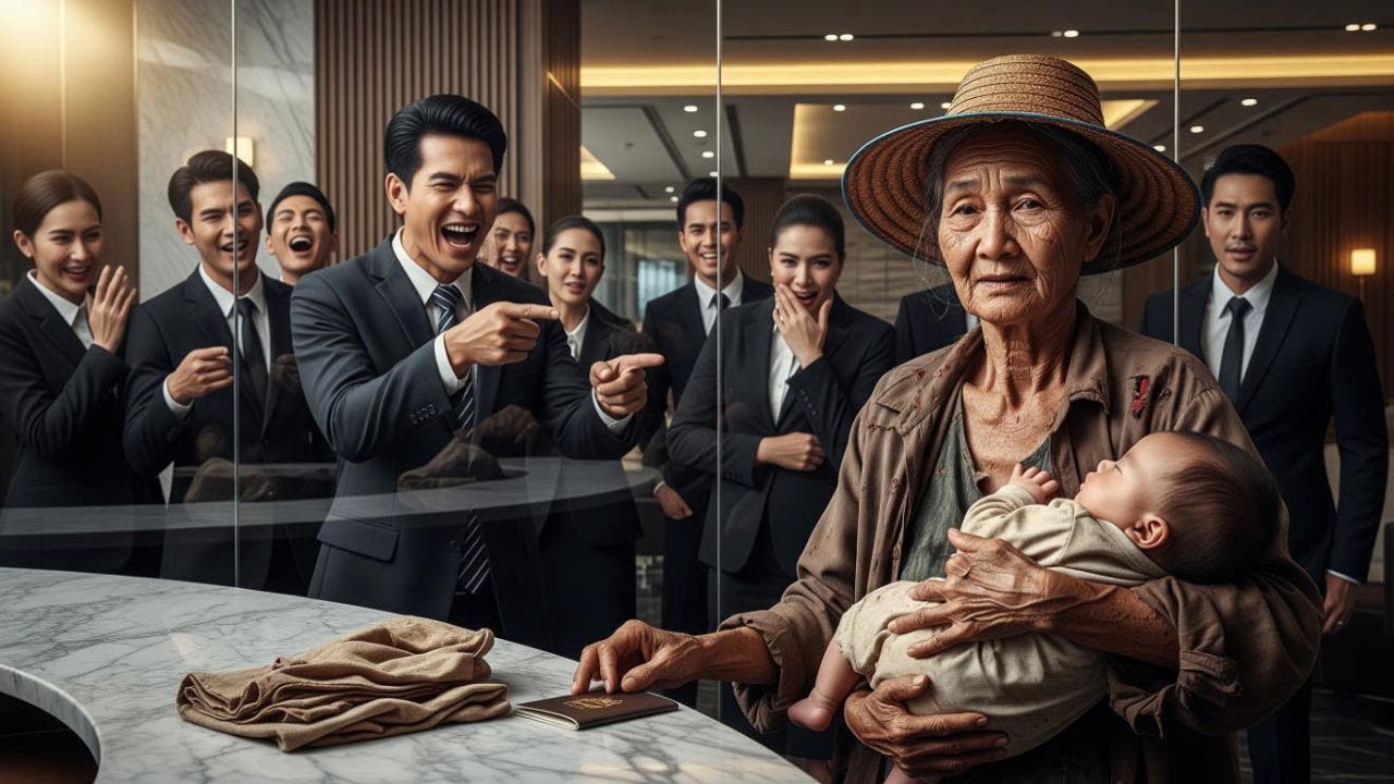 ธนาคารไล่หญิงขอทานออก — แต่เพียง 5 นาทีต่อมา บัญชีเดียวกันสั่นสะเทือนทั้งธนาคาร!