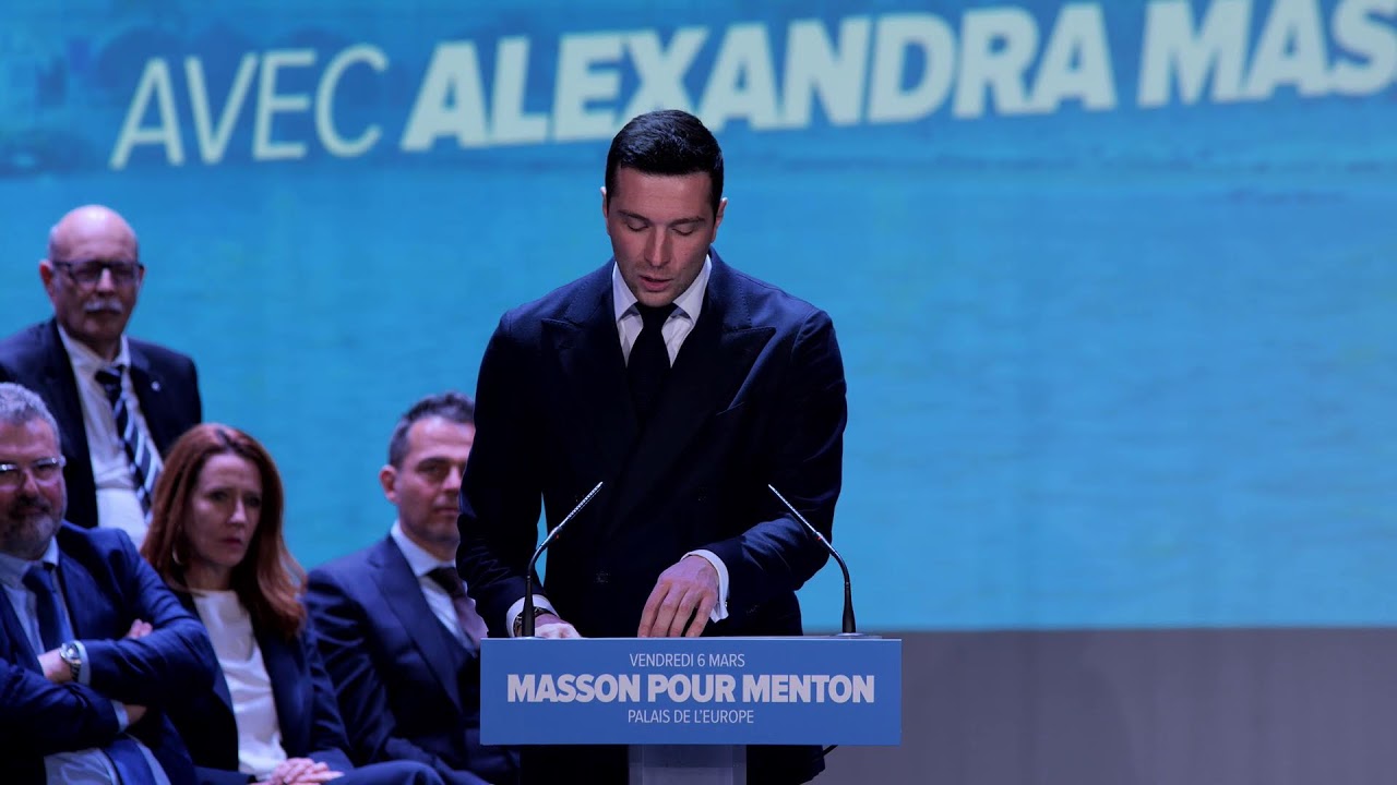 Suivez le meeting des élections municipales avec Alexandra Masson, Éric Ciotti et Jordan Bardella