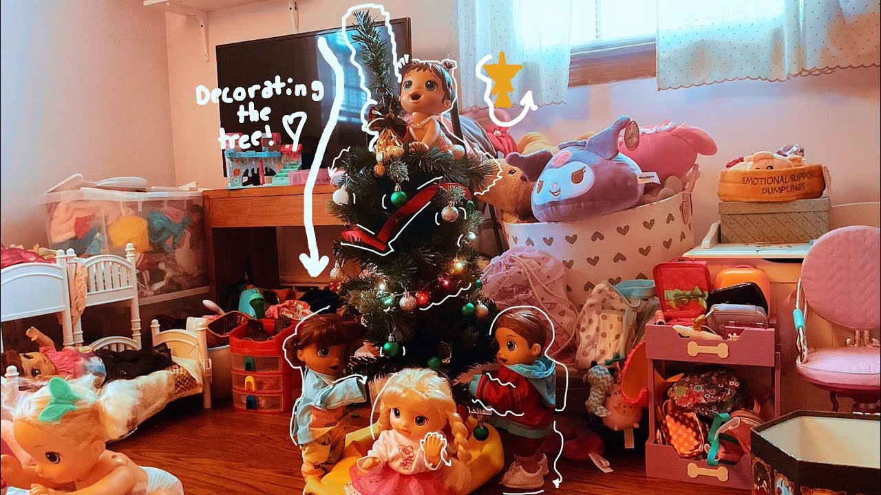 ☃️ Vlogmas Day 1 🎄: Baby Alive : Decorating the Christmas Tree ! 🎄🌟