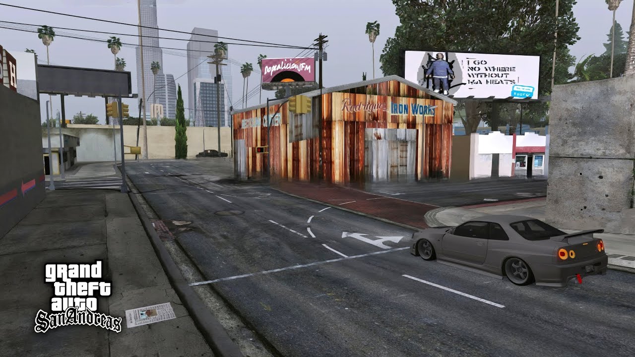 GTA 5 Road & Sidewalk FULL GTA San Andreas Android [Full Installation]