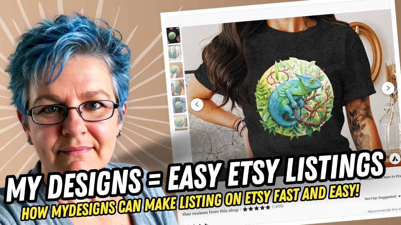 How To Use MyDesigns To List Etsy Products