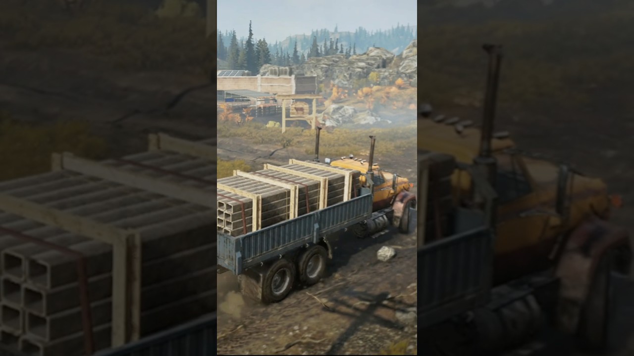 Граємо на грузовику GMC MH9500 #truck #грузовик #gaming #дальнобой #games #водитель