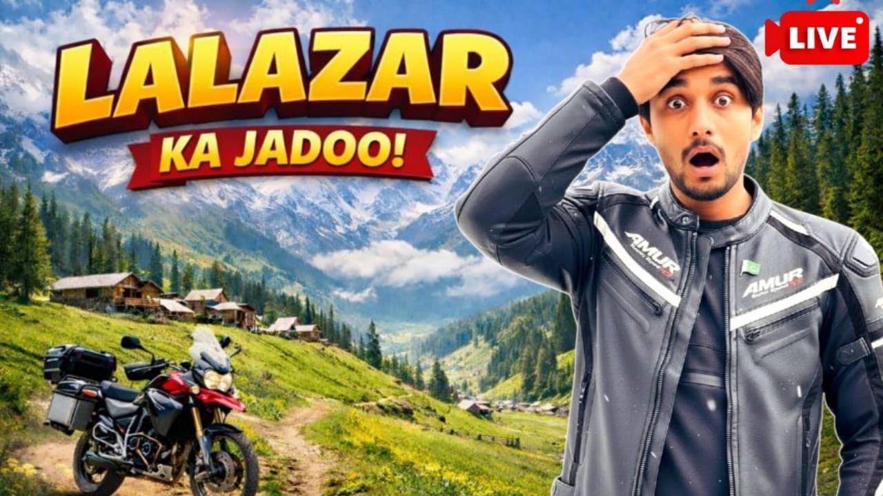 Pakistan Ki Sab Se Khubsurat Jagah? Lalazar Valley! MOTORCYCLE TOUR