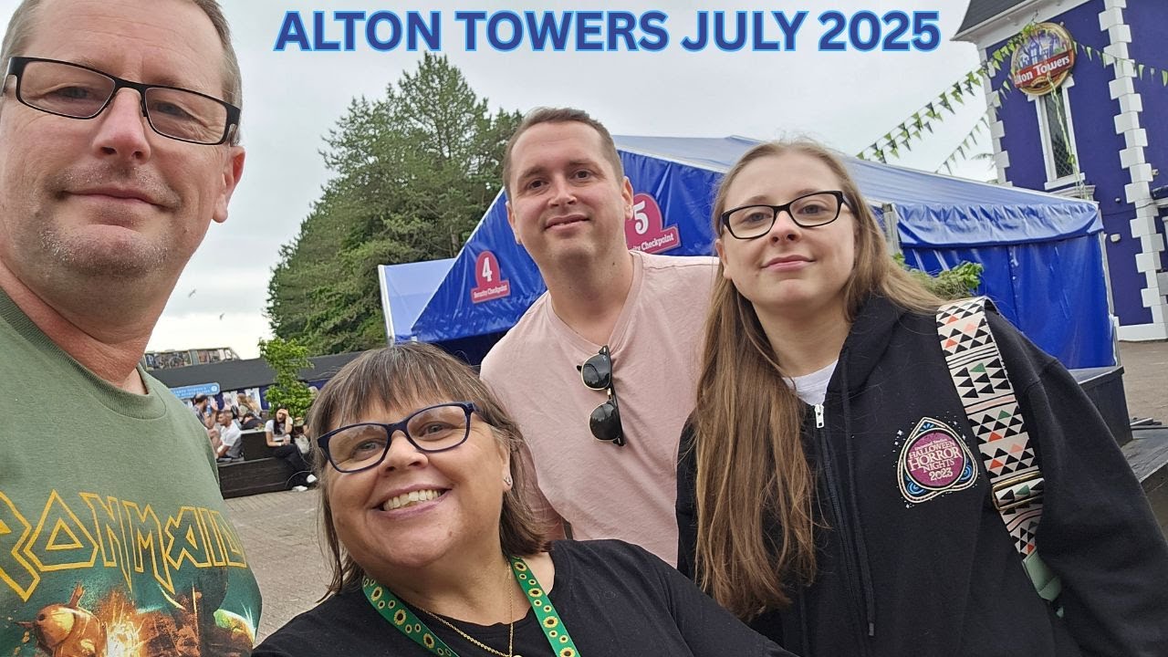 Alton Towers Vlog July 2025