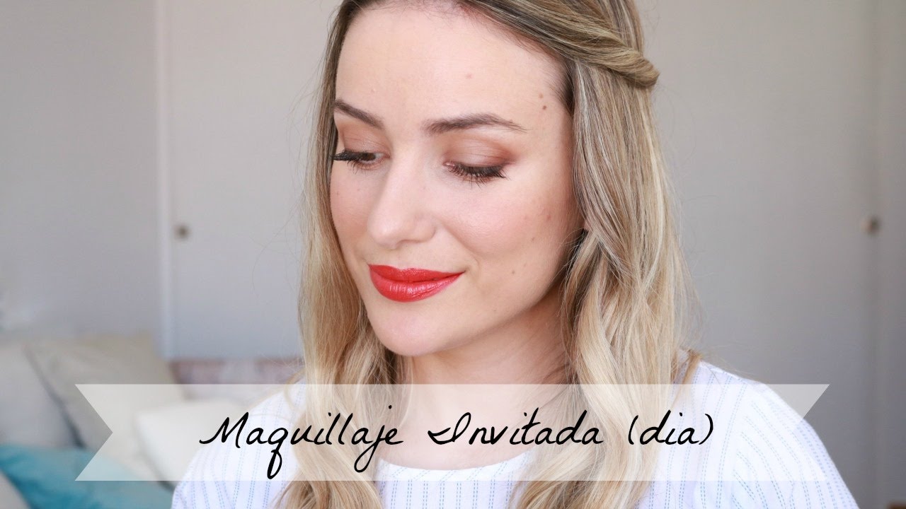 Maquillaje invitada evento d&iacute;a