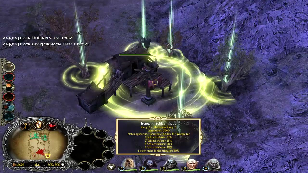 Lotr BFME 1, Edain Mod, Evil Campaign 10. Mission  Helm''s Deep