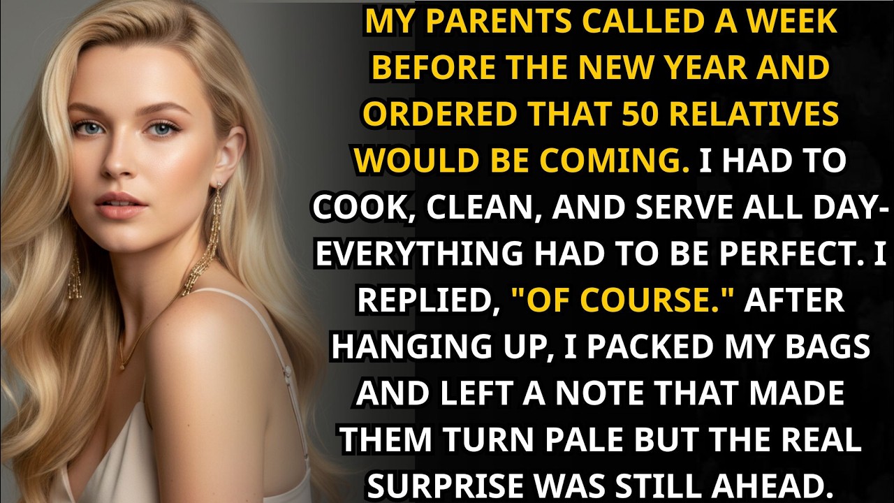 Told to Host 50 Relatives — I Left a Note Instead