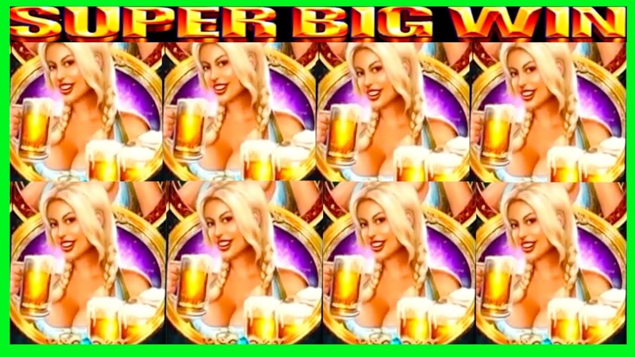 🍺**SUPER BIG WINS!!!**🍺SO MANY BONUSES!!! BIER HAUS SLOT MACHINE #casino #slots