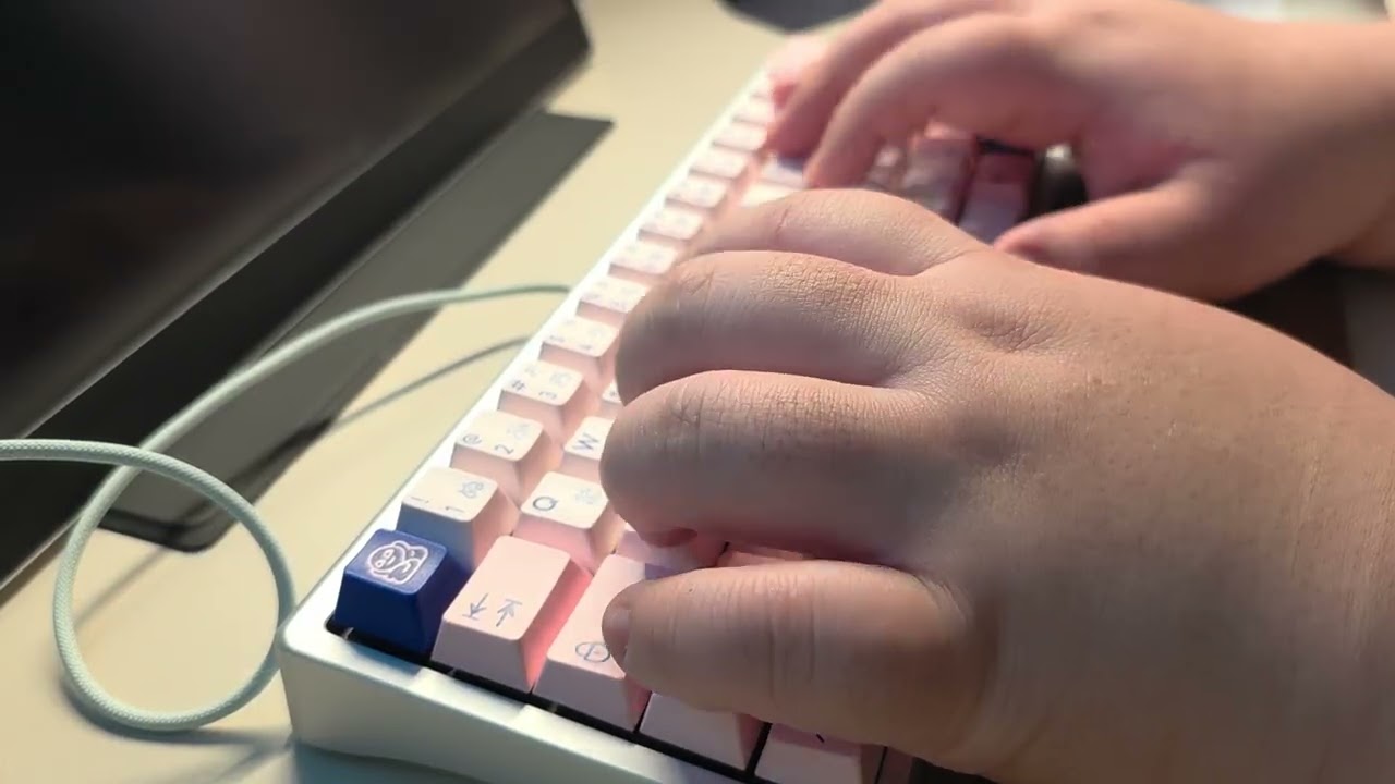 상미니 레제라(haimu mp 택타일/pbtfans poco key cap)