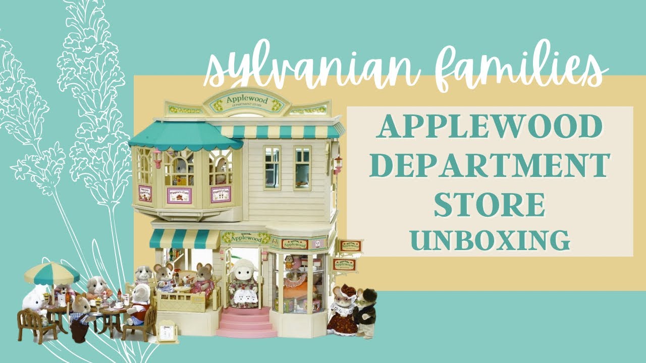 Sylvanian Families: Распаковка редкой фигурки из универмага Applewood.