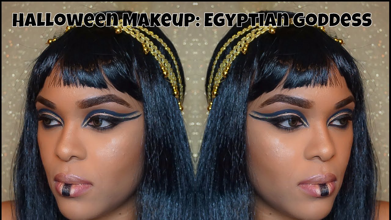 Halloween Makeup: Egyptian Goddess Makeup