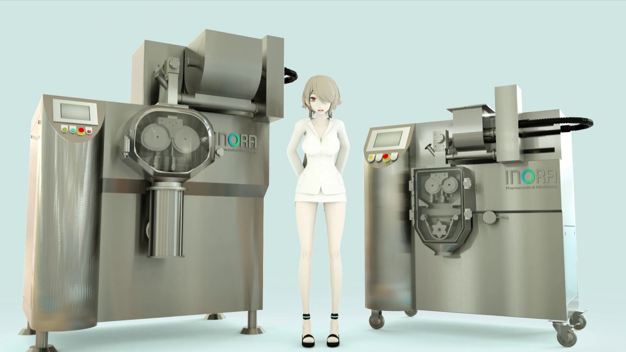 INORA 永烜機械 - Roller Compactor 乾式造粒機 (RC) (Dry Granulator)