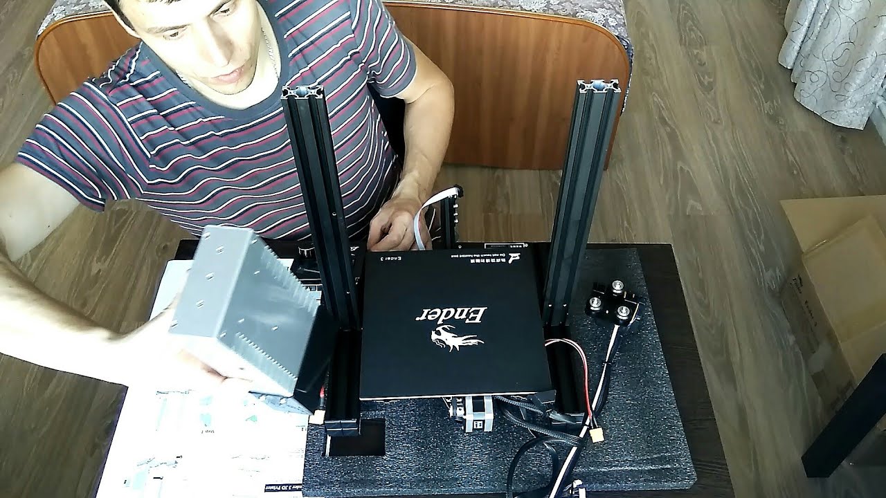 Ender 3 - 3D Принтер – Сборка за 12 шагов!