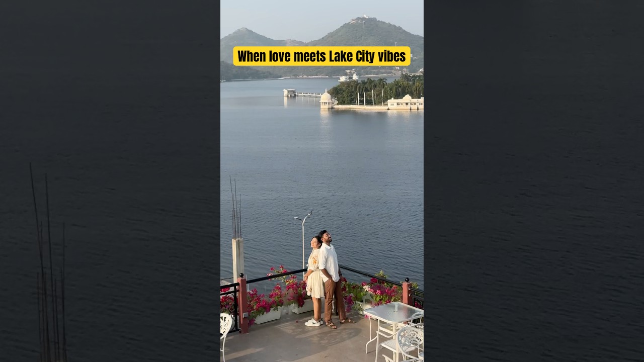 Fatehsagar Lake BTS | Dreamy Prewedding in Udaipur #shorts #shortsfeed