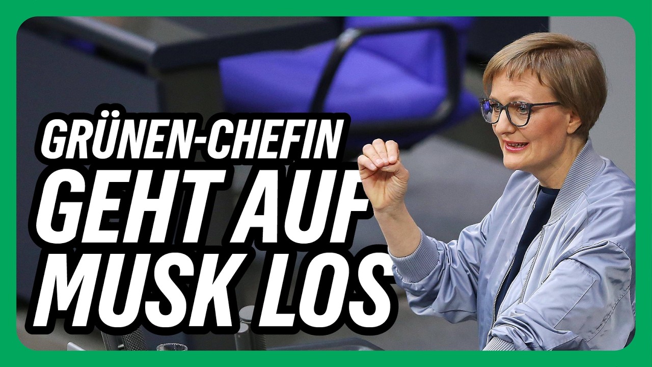 Gr&uuml;nen-Chefin geht auf Musk los
