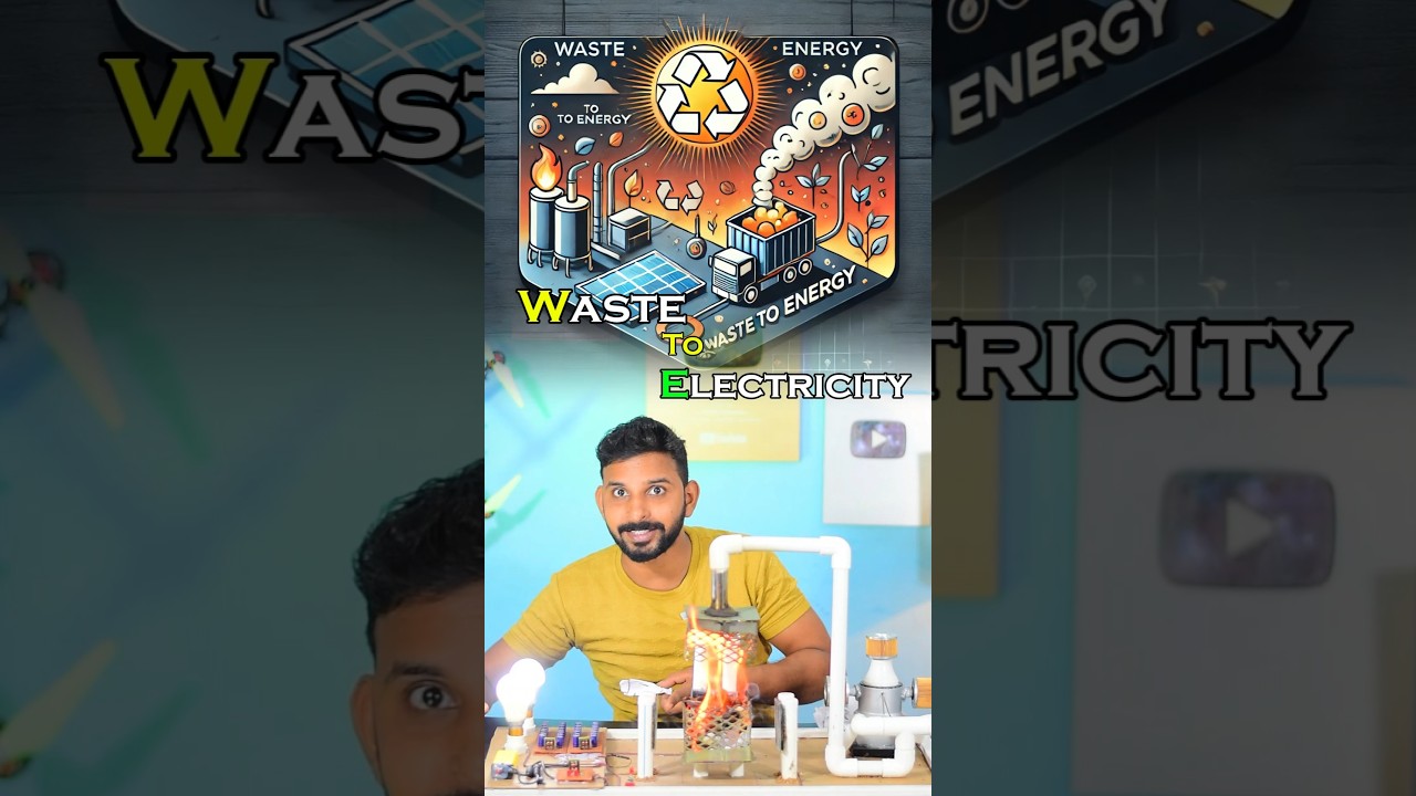 Waste Management Project Idea for Inspire Award Science Project #shorts