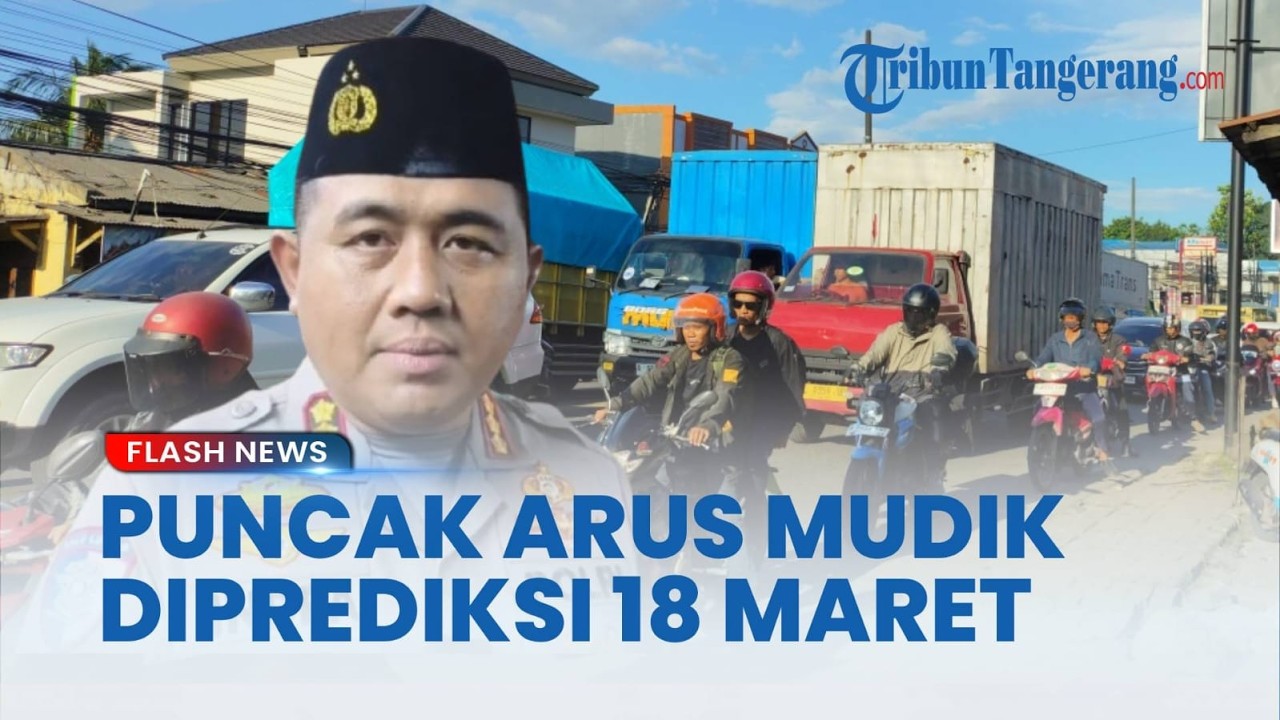 Puncak Arus Mudik Diprediksi 18 Maret 2026, Polresta Tangerang Siapkan 6 Pospam