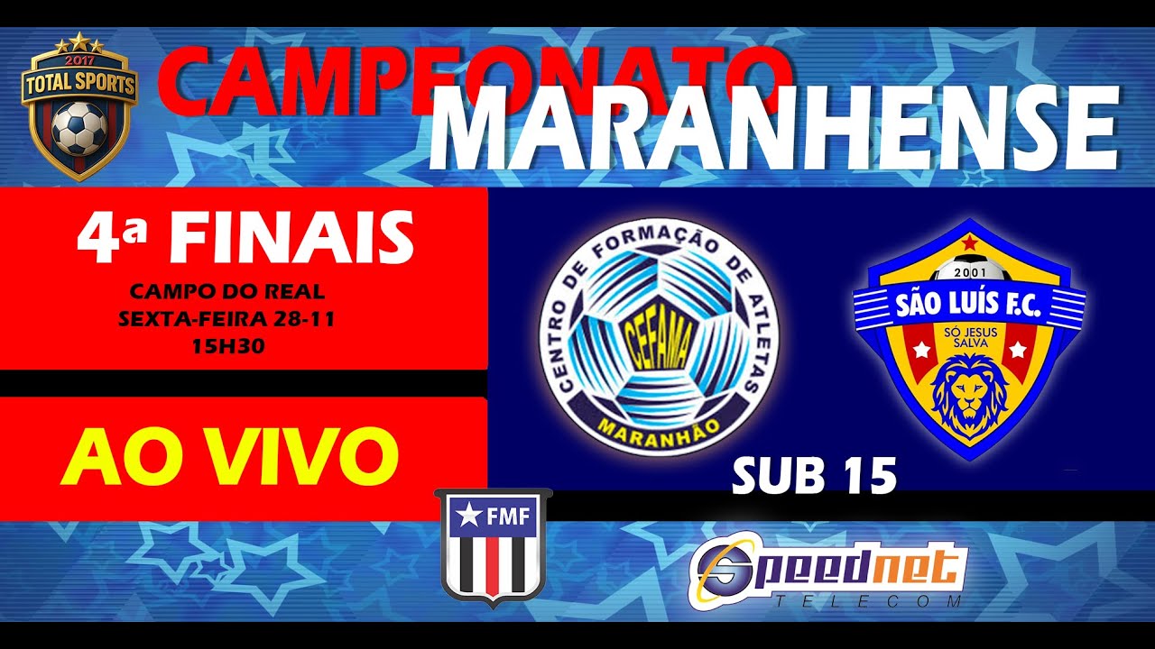 CEFAMA  X  S&Atilde;O LU&Iacute;S  |  SUB 15 / 4&ordf; FINAIS - CAMPEONATO MARANHENSE 2025