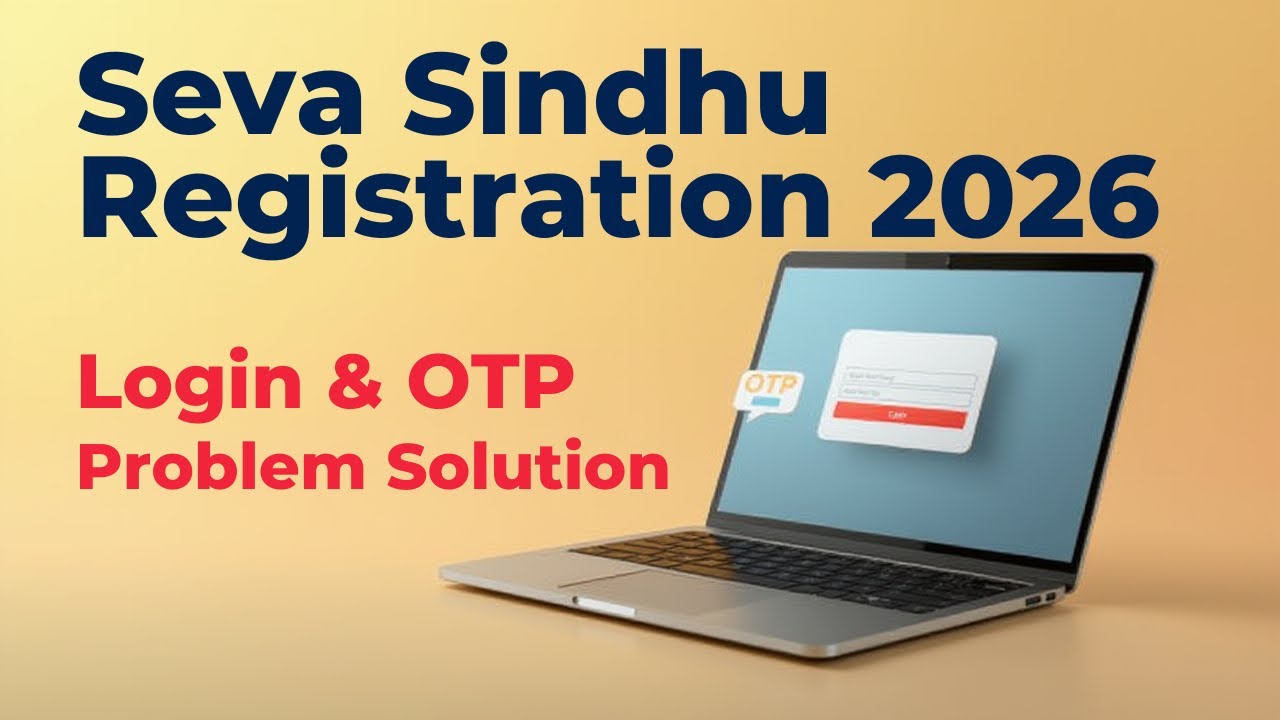 Seva Sindhu New Registration Kannada 2026| Seva Sindhu login| OTP Problem Solution Online Kannada
