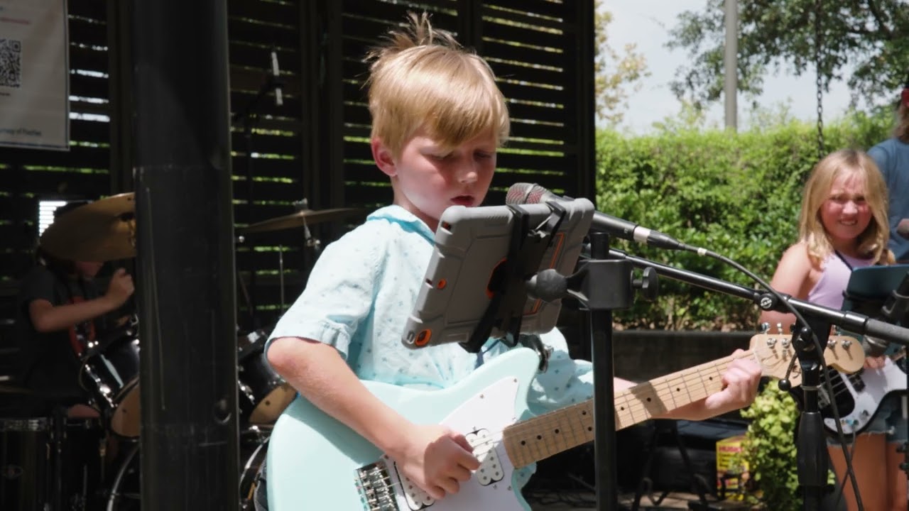 RHYTHM RATS performing at the Young Artists Showcase July 20th 2024 Music Festival