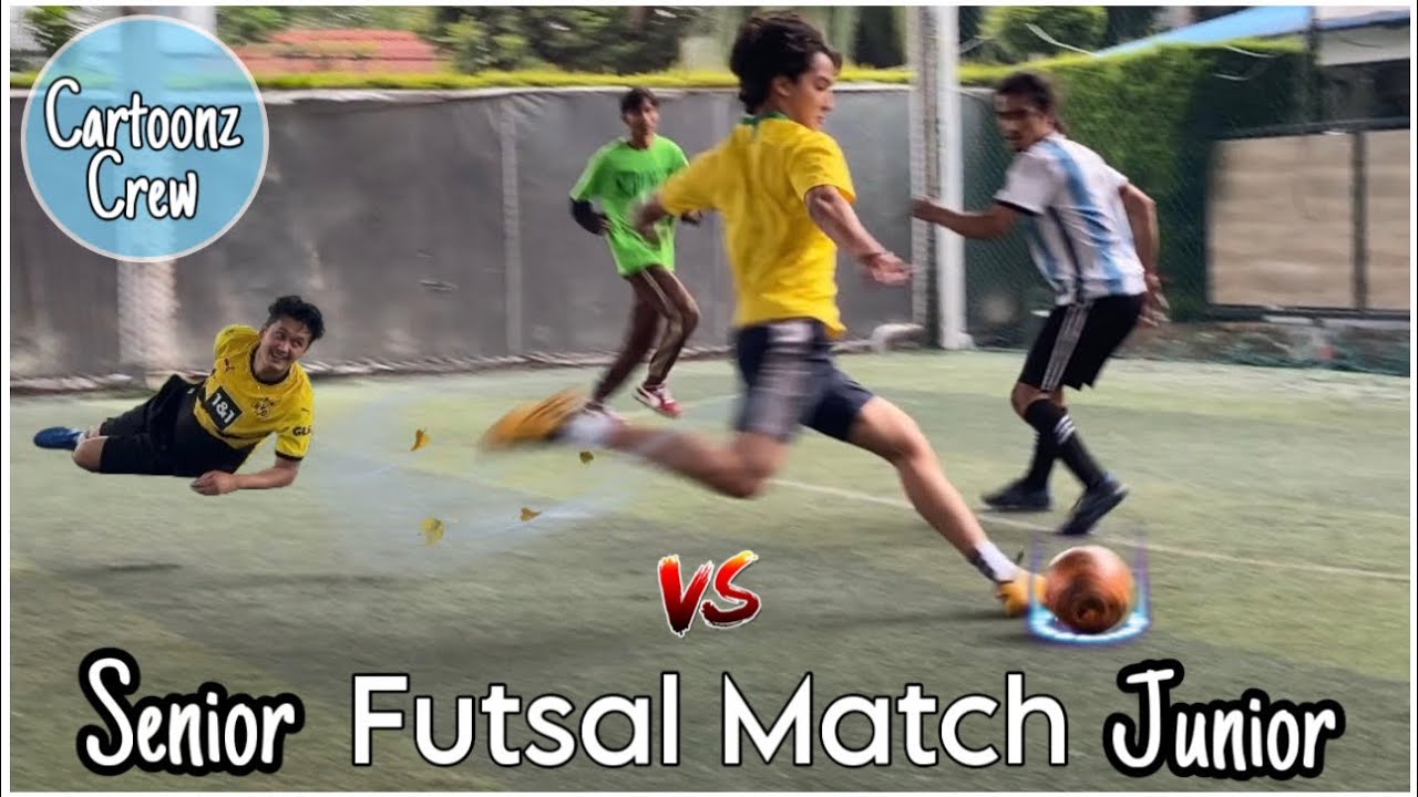 1st Battle 🔥⚽️ | DID WE WIN❓| Cartoonz Crew | Senior vs Junior |