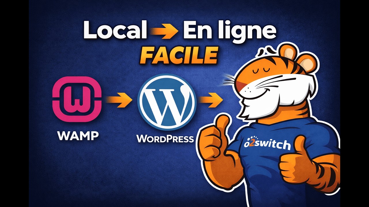 Tuto : Installer WordPress en local (Wamp) puis sur O2Switch