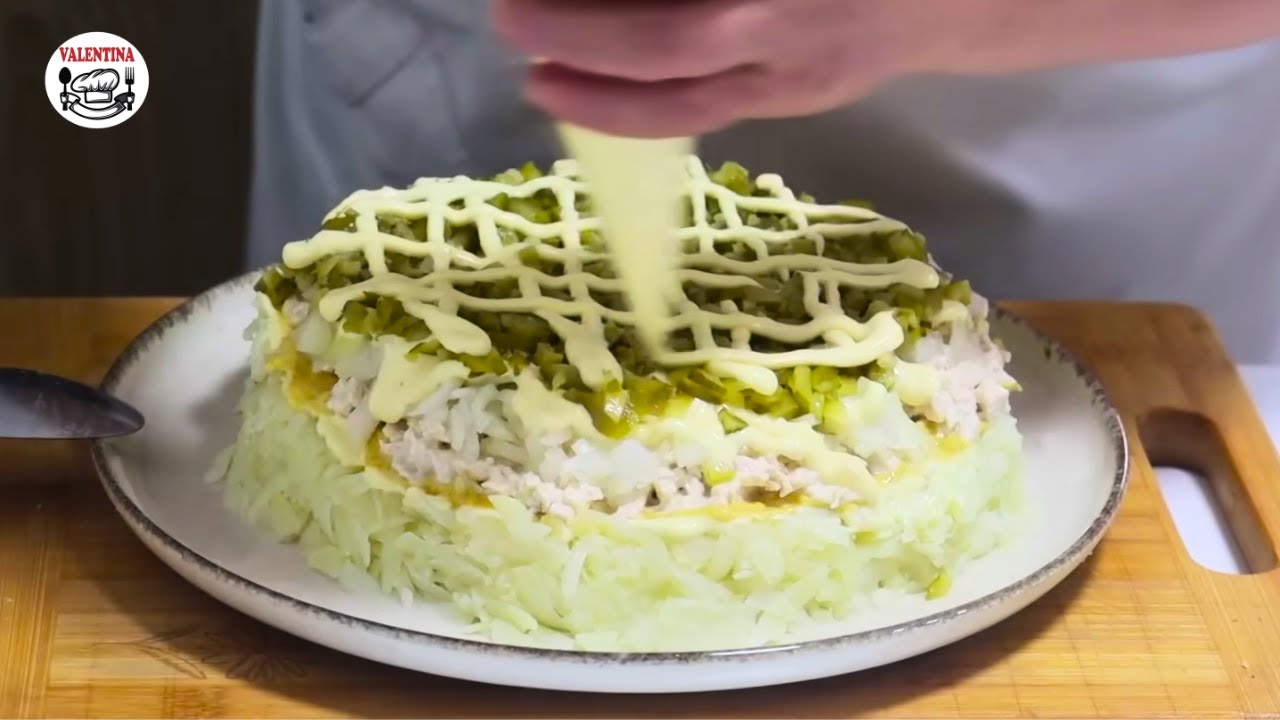 Kremasta Obrok salata- Moj favorit u vrelim letnjim danima💥Lagano, jednostavno i preukusno😋❗