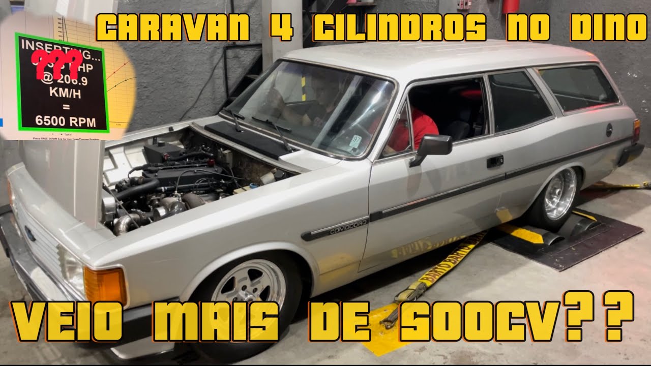 🔥CARAVAN 4 CIL TURBO MO DINAMÔMETRO🔥