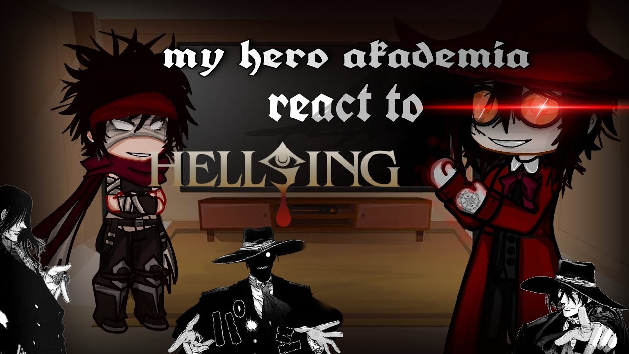|•MHA rect to Hellsing•| ENG🇺🇲/RUS🇷🇺 by seomi~ моя геройская академия реагирует на Хеллсинг