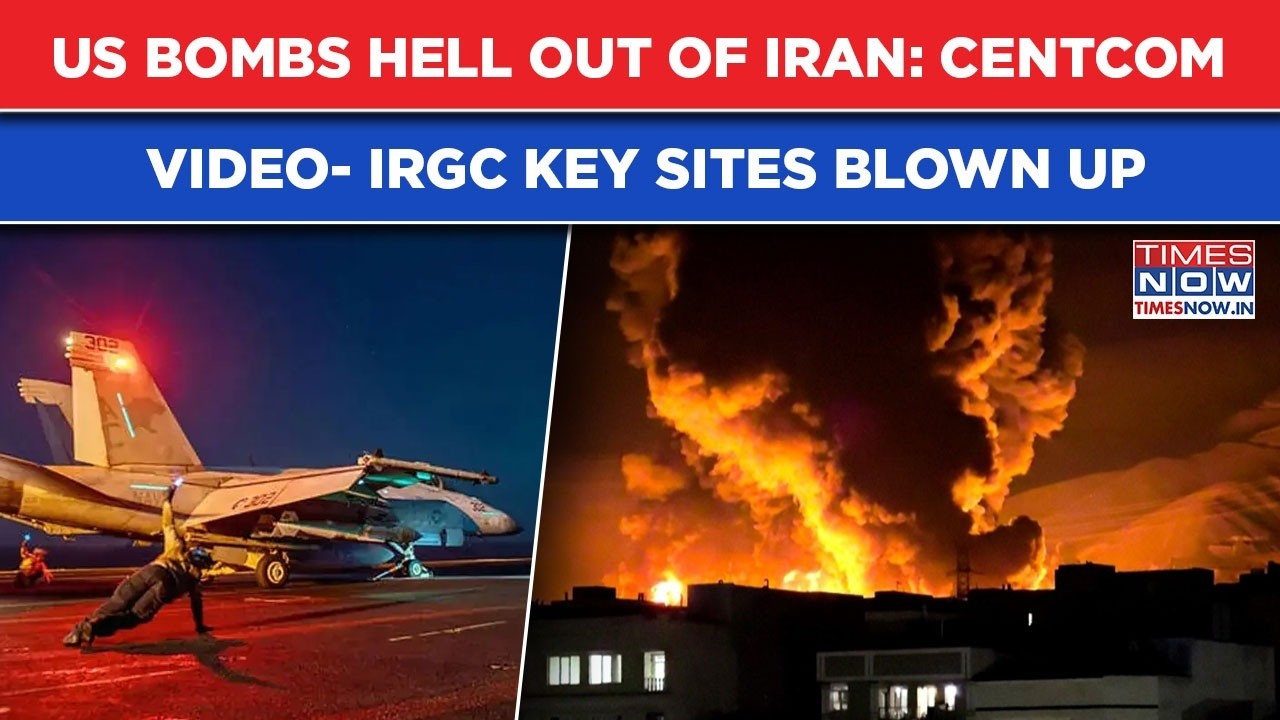 US Bombs Hell Out Of Iran: CENTCOM VIDEO- IRGC Key Sites Blown Up In 10th Scary Night Of Attack