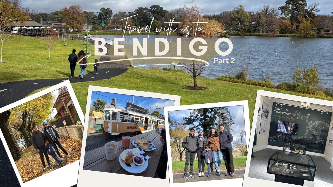 Bendigo 🇦🇺 Kota Bersejarah Dekat Melbourne | Winter Vlog Day 3