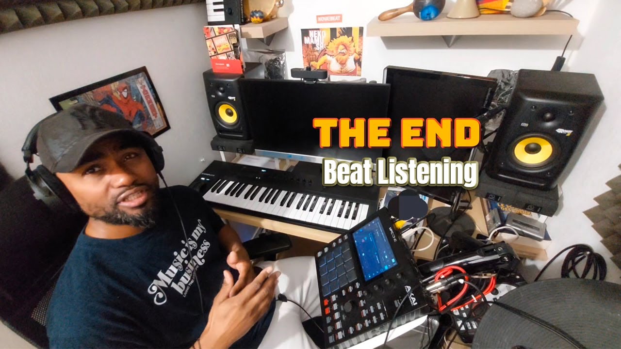 Melancholic Boom Bap Beat – “The End” | Listening session on MPC One
