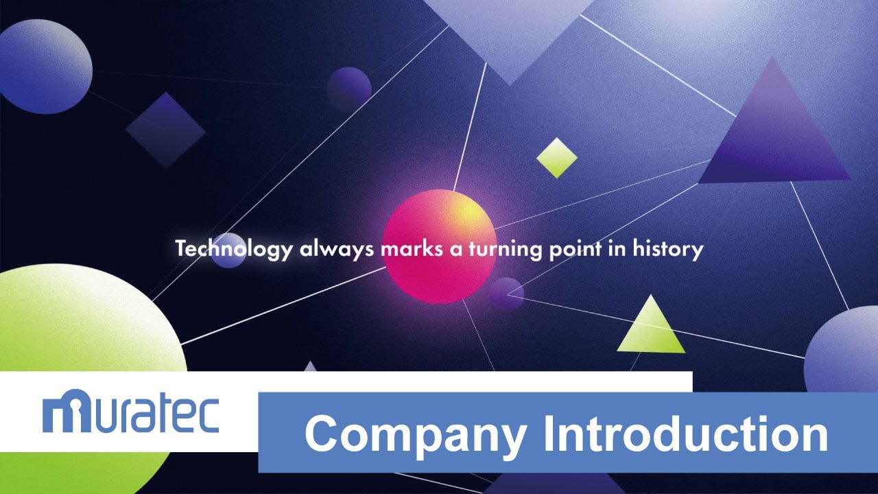 【Muratec】Murata machinery Company  Profile