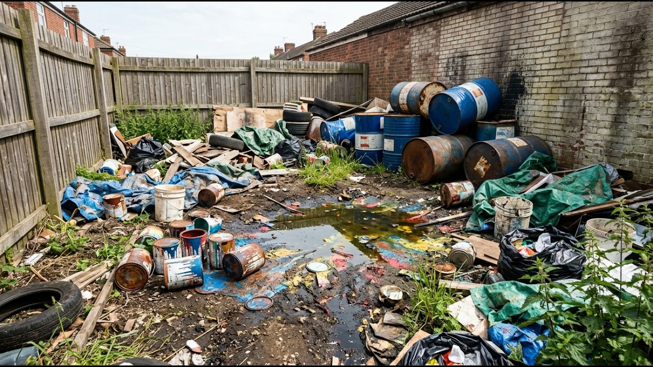 Trashed Backyard Restoration